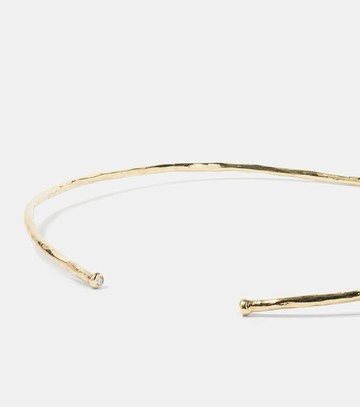Octavia Elizabeth Octavia Collar 18kt gold choker with diamonds