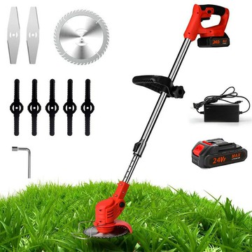 電動割草機多功能家用小型除草機充電式便攜園林草坪機鋰電打草機[DD1209001]