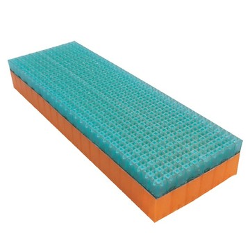 【海夫健康生活館】Geltron 固態凝膠 多功能靠墊 雙面可用 附3D針織透氣布套 L號(GTC-ML)