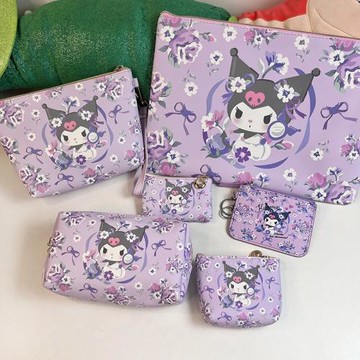 【花朵庫洛米集合】卡通PU收納包