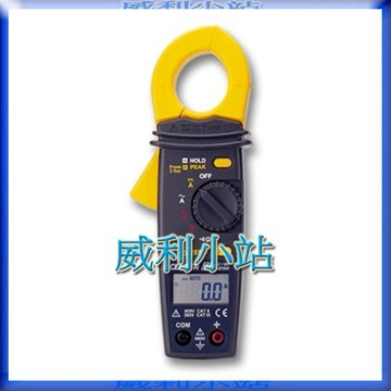 【威利小站】CENTER222 / CENTER-222 顯示AC/DC 自動換檔數字 勾交流钳表 电流钳表