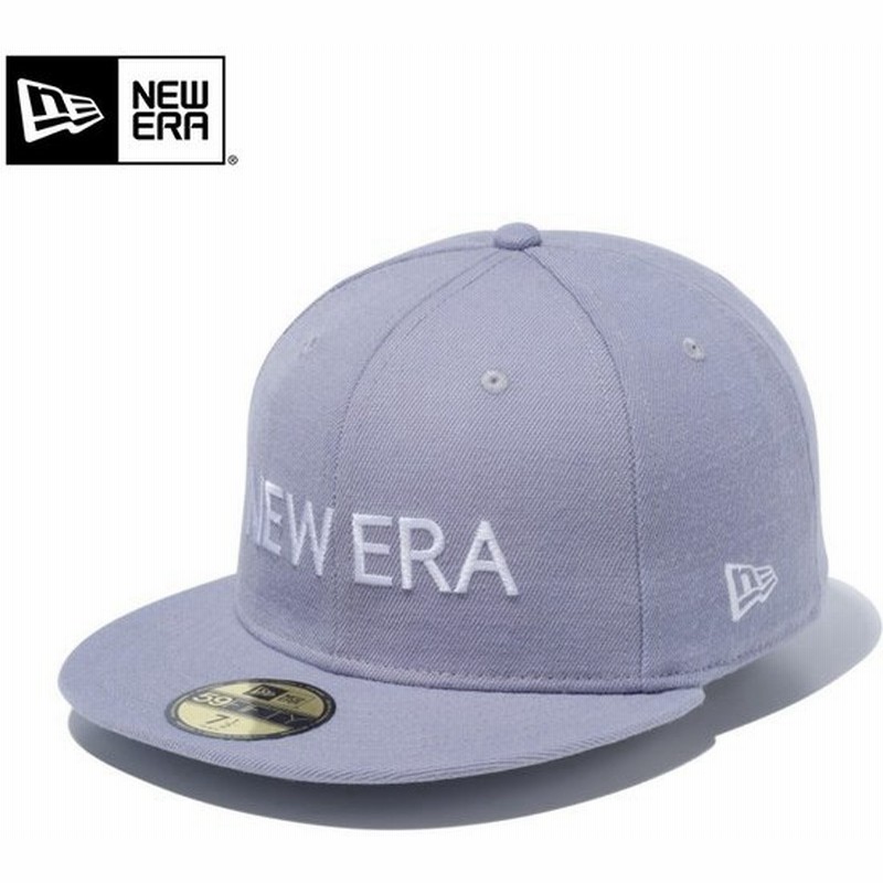 メーカー取次 New Era ニューエラ 59fifty New Era ブランドネーム グレーxホワイト キャップ ロゴ 無地 メンズ 帽子 ブランド クーポン対象外 通販 Lineポイント最大0 5 Get Lineショッピング