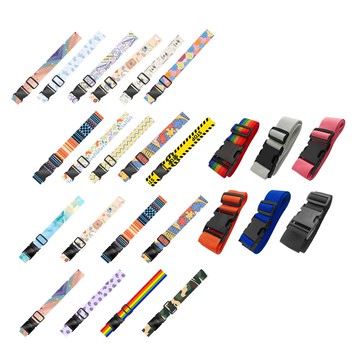 【蝦皮直營】行李箱束帶 灰/藍色 加長款 行李束帶/行李綁帶/行李帶/行李箱 綁帶 現貨