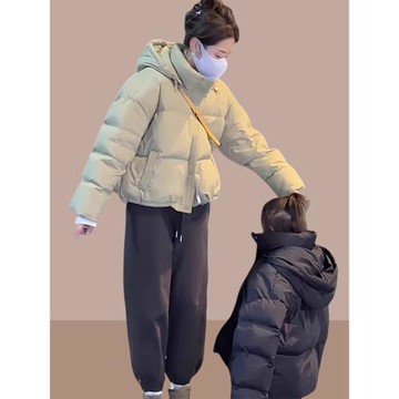 反季短款小個子棉服女冬季2025年新款寬松面包服加厚棉襖外套爆款