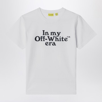 White T-shirt with Arrow logo print