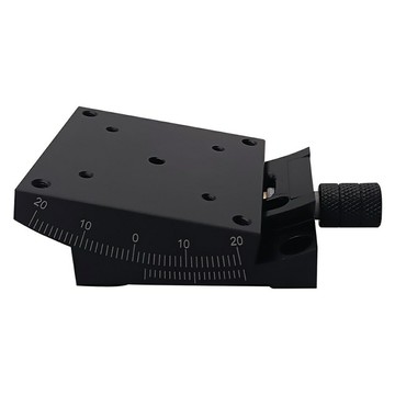 【高精度二維】角度調節臺 滑臺 測角儀 手動平臺 光學平臺 正負10度可調 GFG60型號 科研實驗 光學儀器校準