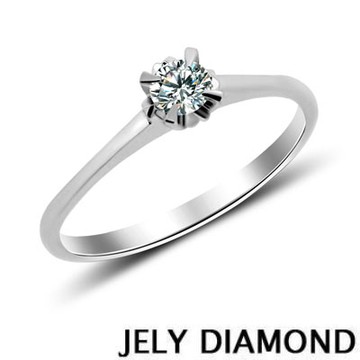 【JELY】綻情10分經典美鑽戒