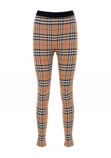 Burberry - Leggings - Womens - Brown