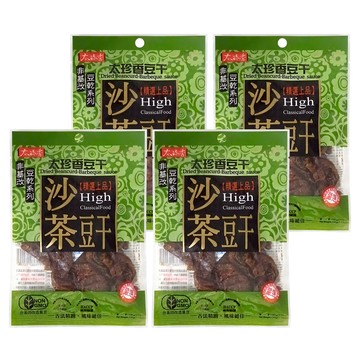 太珍香 沙茶豆干 深綠  100g  4包