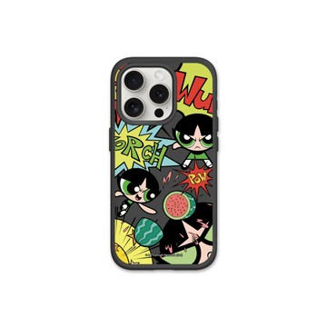 RHINOSHIELD iPhone 14/14 Plus/14 Pro/14 Pro Max SolidSuit(MagSafe兼容)防摔手機殼｜飛天小女警系列-毛毛