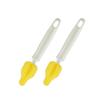 小獅王辛巴 simba 超柔無垢海綿奶嘴刷(2入)