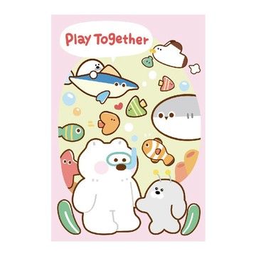 優遊趣 32K 空白厚筆記本