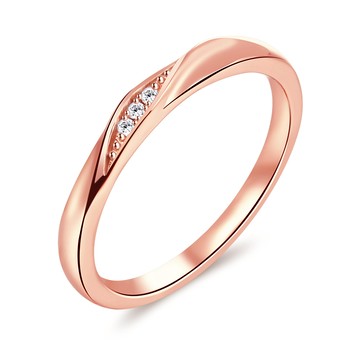 925純銀戒指．結戀．線戒