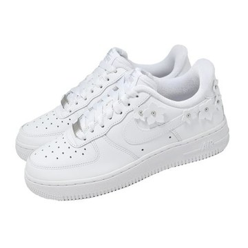Nike 休閒鞋 Wmns Air Force 1 07 女鞋 白 花卉 AF1 IR8637-100