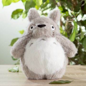 真愛日本 宮崎駿 吉卜力 龍貓 totoro 大灰龍貓 輕棉柔 絨毛娃 S 娃娃 布偶 玩偶 禮物