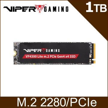 Patriot 美商博帝 VIPER VP4300 Lite 1TB M.2 2280 PCIE SSD固態硬碟