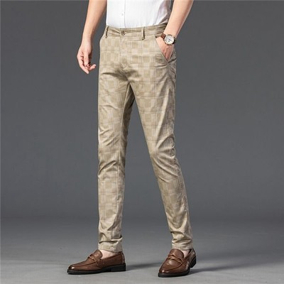 スラックス メンズ 紳士パンツ ストレッチパンツ ミリタリーパンツ 紳士 ビジネスパンツ チェックパンツ 洗える 春夏秋 通販 Lineポイント最大get Lineショッピング