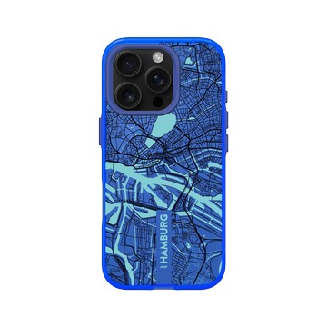 iPhone 16 Pro Clear 激光藍 - JOCR - Hamburg (Black Logo)