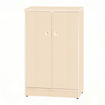 文創集 雷凱 環保2.2尺南亞塑鋼二門鞋櫃-66x34.3x103.5cm免組