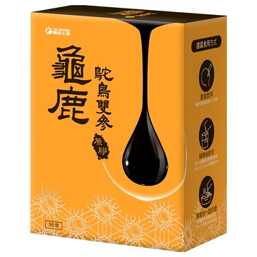 YM BIOMED 陽明生醫 龜鹿鴕鳥雙參原膠  30包  20ml  1盒