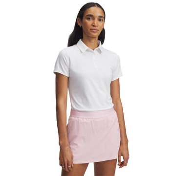 【UNDER ARMOUR】UA 女 T2G 短POLO_1385910-100