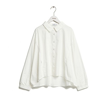 SOMETHING｜女裝｜寬版剪裁長袖襯衫