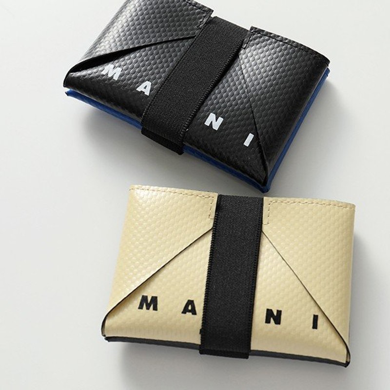 Marni マルニ Pfmi0008u0 P23 Pvc バンド カードケース カラー2色 メンズ 通販 Lineポイント最大0 5 Get Lineショッピング