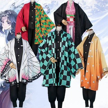 🔥臺灣出貨🔥鬼滅之刃cos服禰豆子蝴蝶忍義勇服裝