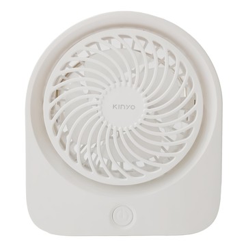 Kinyo 夾/立式迷你充電風扇  UF-1685  白色