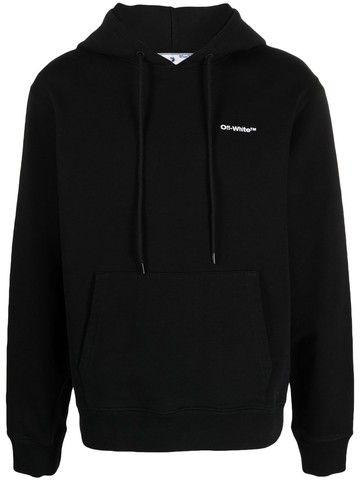 Off White `Wave Outl Diag` Slim Hoodie