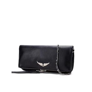 外貿熱賣新款鏈條單肩時尚斜挎女士包ZV翅膀百搭女包高品質信封包