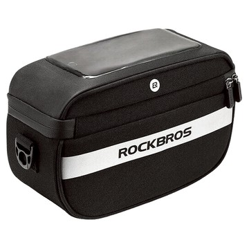 ROCKBROS 洛克兄弟 自行車車前包  黑色  1個