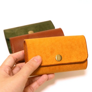 【生日禮物】重磅鑰匙包 l 多色可客製化 l 厚實手感 l 手工