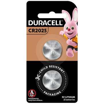金頂duracell金霸王cr2025 3v 吊卡2顆裝一入 鈕扣 鋰電池(不含水銀)