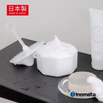 日本inomata 日製慕斯泡沫洗面乳/洗臉皂起泡器