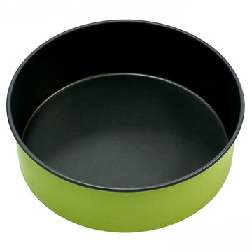Cakeland GREEN 活動式圓形不沾蛋糕模  英國高級鋼  不易變形  安全雙層樹脂塗層  蘋果綠  直徑18cm  15cm  1個