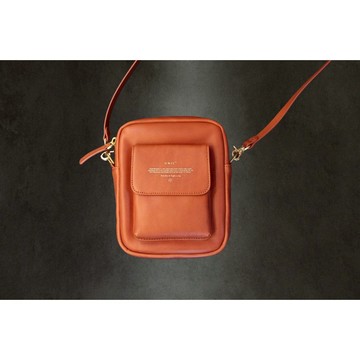 UNIC極簡皮革彈藥包 / 側背旅行小包 / 真皮露營小包【可客製化】