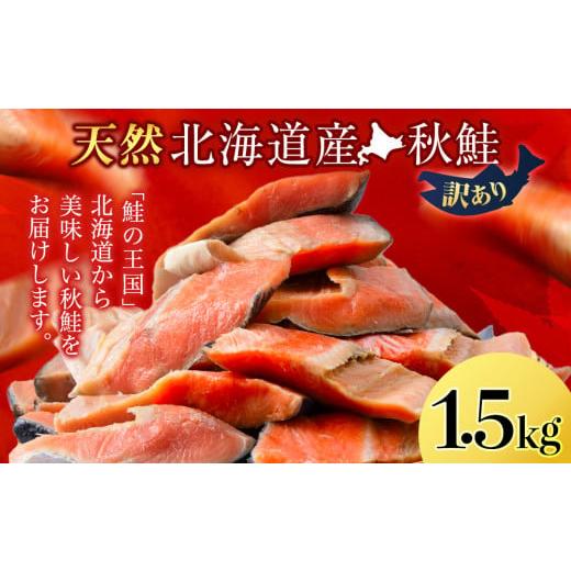 ふるさと納税 北海道 天塩町 北海道産 秋鮭 1.5kg しゃけ サケ 海鮮 魚 切り身