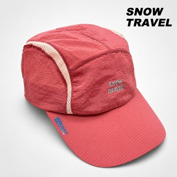 Snow Travel AH-34 抗UV吸濕排汗棒球帽【粉色/F】 / 城市綠洲 (遮陽帽、防曬帽、冰涼降溫、雪之旅)