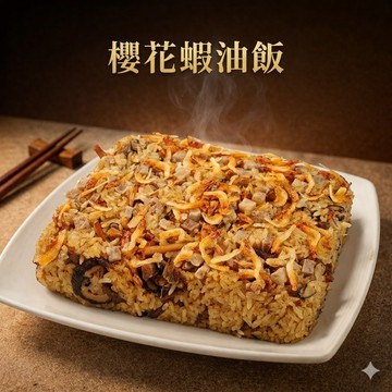 郭老師 家常菜 - 櫻花滿福蝦油飯 900g 櫻花蝦油飯/櫻花蝦/油飯