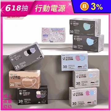 【長欣生技】成人/兒童平面醫療用口罩 (多款任選)
