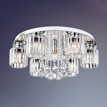 E27水晶吸頂六燈 C03-13-63732