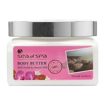 SEA OF SPA 野生蘭花杏仁牛奶身體精華霜  350ml  1罐