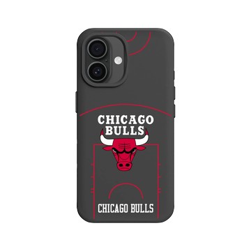 iPhone 16 SolidX 黑 - NBA - 球場系列-芝加哥公牛 Chicago Bulls - Court