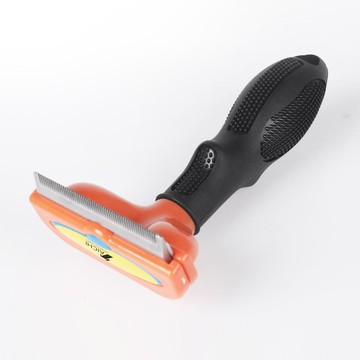 Aichi 寵物除廢毛梳 M AI-BRC02  橘色  1個