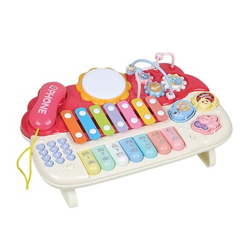 PLAYFUL TOYS 頑玩具 多功能音樂敲琴  紅色  1個