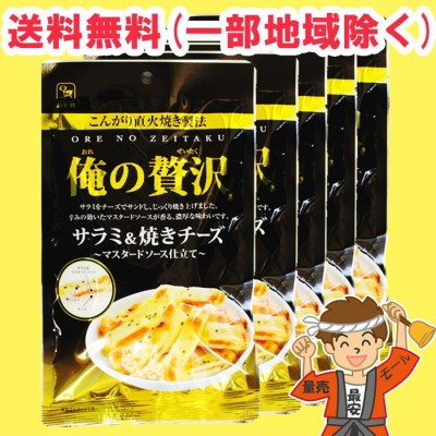 カモ井食品工業 俺の贅沢 サラミ＆焼きチーズ 41g 通販 LINEポイント ...