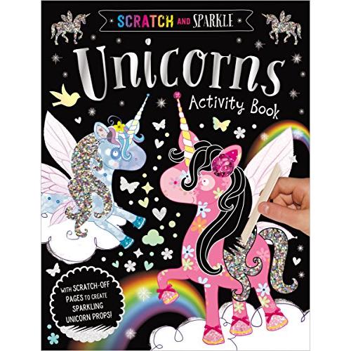 Scratch and Sparkle Unicorns Activity Book