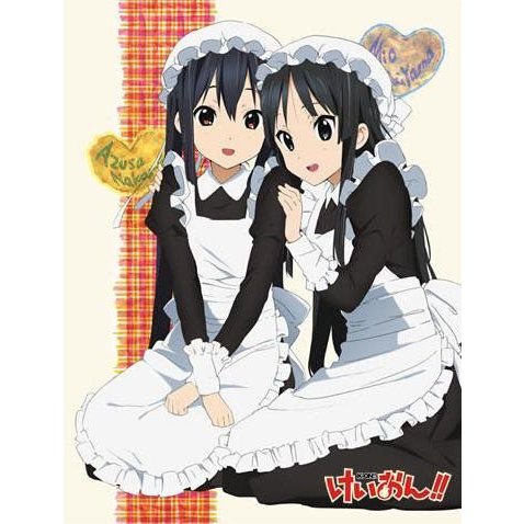 K-ON!!: Mio Azusa [Maid Clothes ver.] Multi Shower Curtain