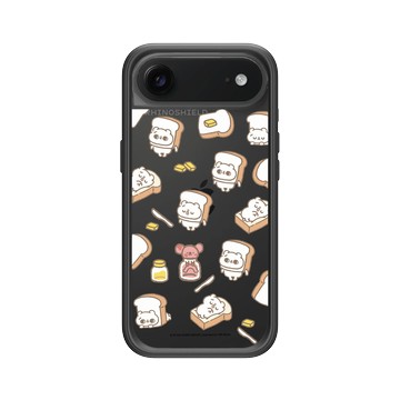 iPhone Air Mod NX -邊框背蓋組合 (相機按鈕) 黑 - 爽爽貓 Song Song Meow by SECOND - 吐司果醬